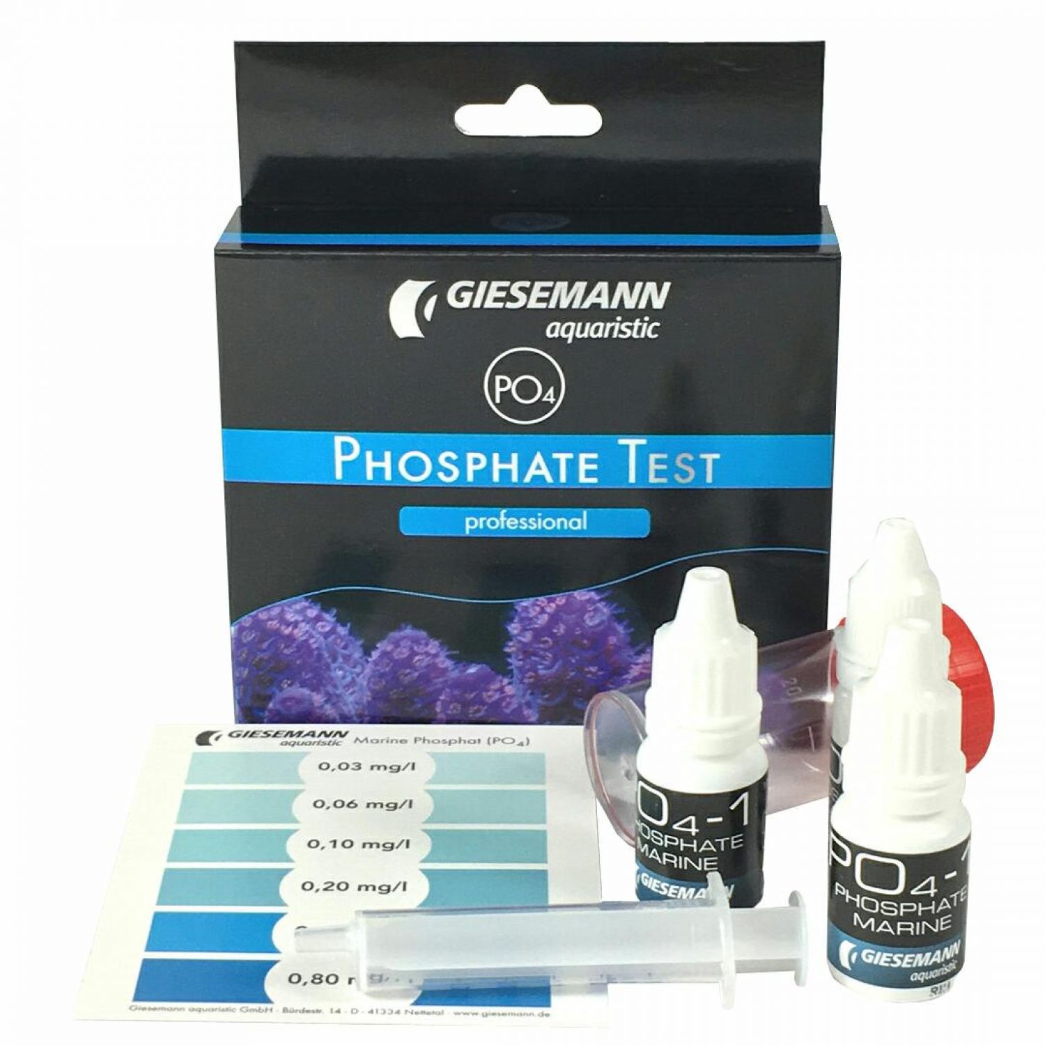 Giesemann marine professional Test kit für PO4 - Phosphat